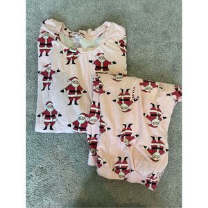 EUC Pink Chicken Women’s Santa Pajamas, Large $128